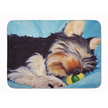 Carolines Treasures Naptime Yorkie Yorkshire Terrier Machine Washable Memory Foam Mat AMB1075RUG